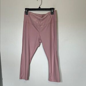 RBX NEW Soft Pink‎ Cropped capri Leggings
